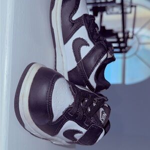 Nike Kids Black and White Sneakers